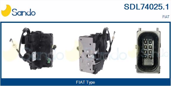Serratura sport. SANDO SDL74025.1