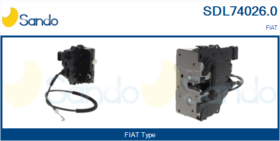 Serratura sport. SANDO SDL74026.0