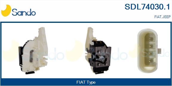 Serratura sport. SANDO SDL74030.1
