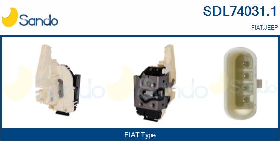 Serratura sport. SANDO SDL74031.1