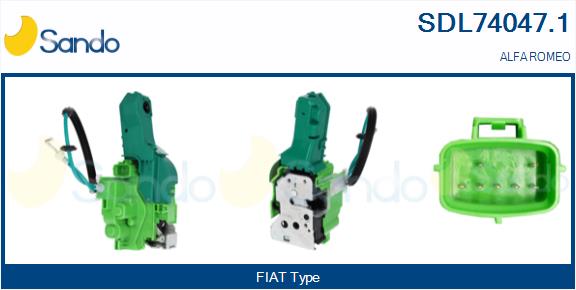 Serratura sport. SANDO SDL74047.1