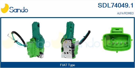 Serratura sport. SANDO SDL74049.1