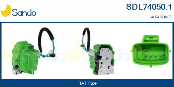 Serratura sport. SANDO SDL74050.1