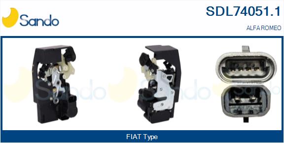 Serratura sport. SANDO SDL74051.1