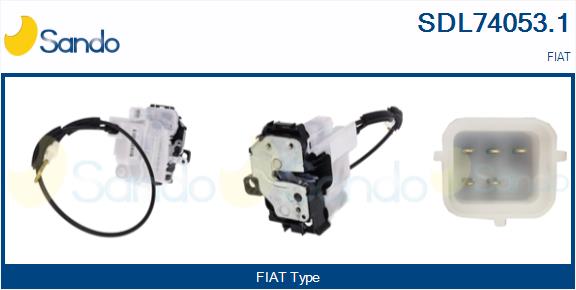 Serratura sport. SANDO SDL74053.1