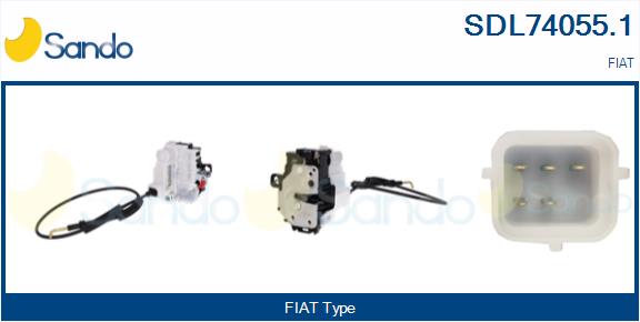 Serratura sport. SANDO SDL74055.1