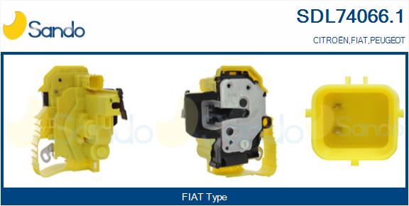Serratura sport. SANDO SDL74066.1