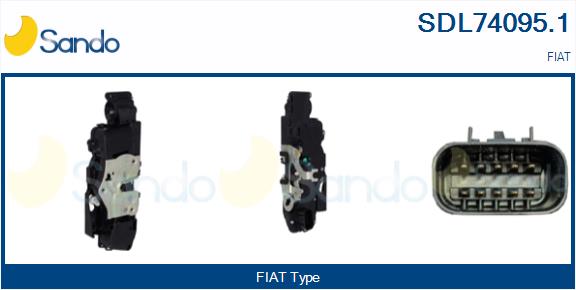 Serratura sport. SANDO SDL74095.1