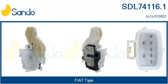 Serratura sport. SANDO SDL74116.1