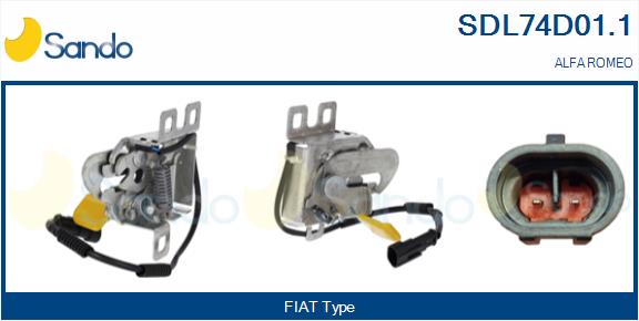 Serrat. cofano motore SANDO SDL74D01.1