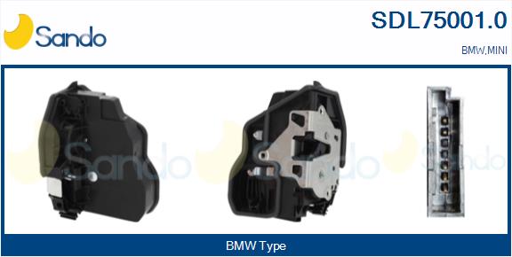 Serratura sport. SANDO SDL75001.0