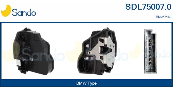 Serratura sport. SANDO SDL75007.0