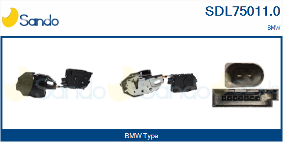 Serratura sport. SANDO SDL75011.0