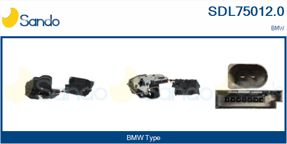 Serratura sport. SANDO SDL75012.0