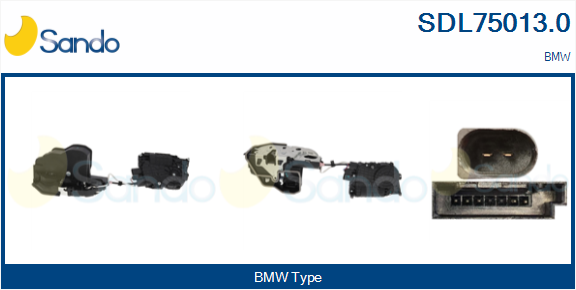 Serratura sport. SANDO SDL75013.0