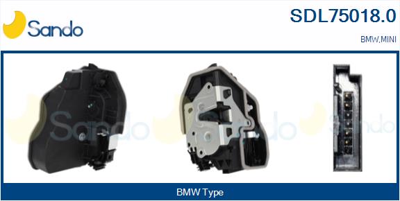 Serratura sport. SANDO SDL75018.0