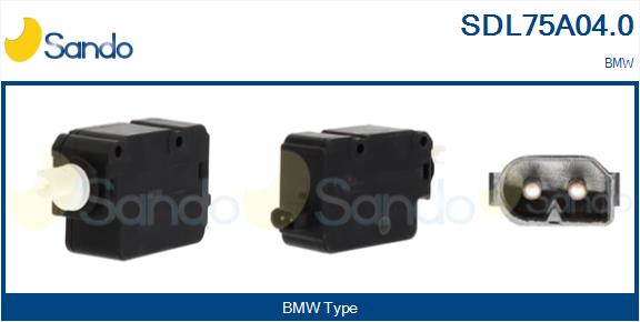 Attuatore, chiusura centralizzata SANDO SDL75A04.0