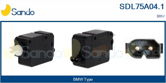 Attuatore, chiusura centralizzata SANDO SDL75A04.1