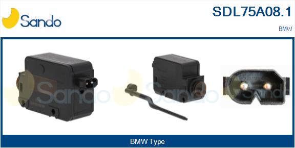 Attuatore, chiusura centralizzata SANDO SDL75A08.1