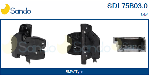Serratura cofano post. SANDO SDL75B03.0