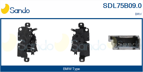 Serratura cofano post. SANDO SDL75B09.0
