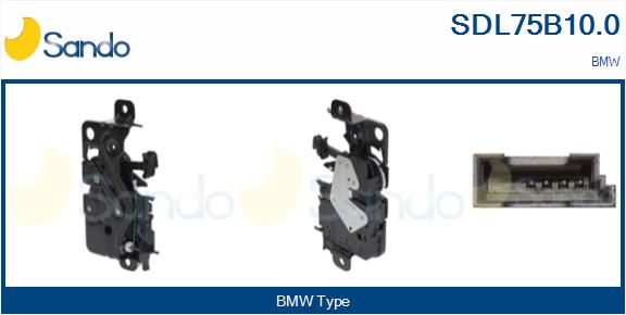 Serratura cofano post. SANDO SDL75B10.0