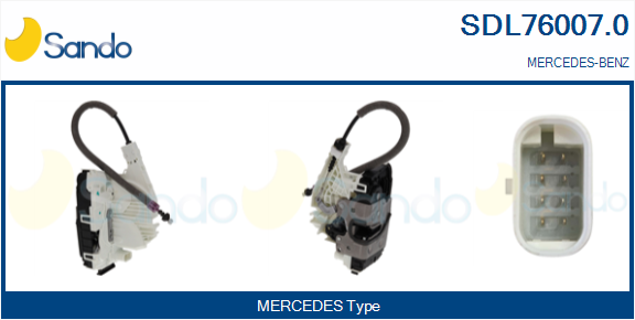 Serratura sport. SANDO SDL76007.0