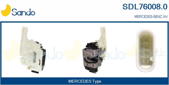 Serratura sport. SANDO SDL76008.0