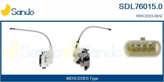 Serratura sport. SANDO SDL76015.0