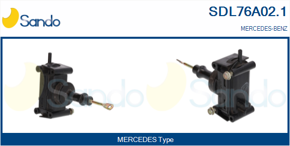 Attuatore, chiusura centralizzata SANDO SDL76A02.1