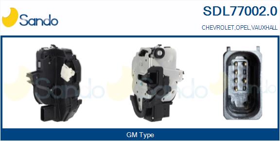 Serratura sport. SANDO SDL77002.0
