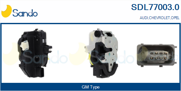 Serratura sport. SANDO SDL77003.0