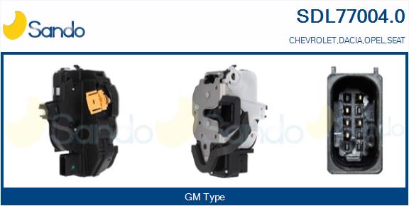 Serratura sport. SANDO SDL77004.0