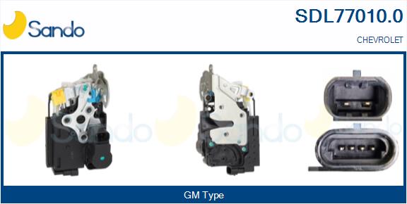 Serratura sport. SANDO SDL77010.0