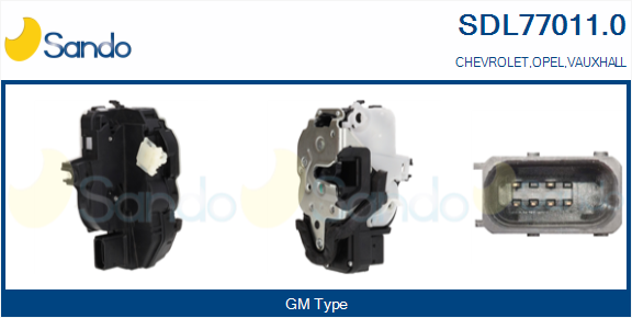 Serratura sport. SANDO SDL77011.0