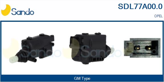 Attuatore, chiusura centralizzata SANDO SDL77A00.0