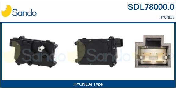 Serratura sport. SANDO SDL78000.0