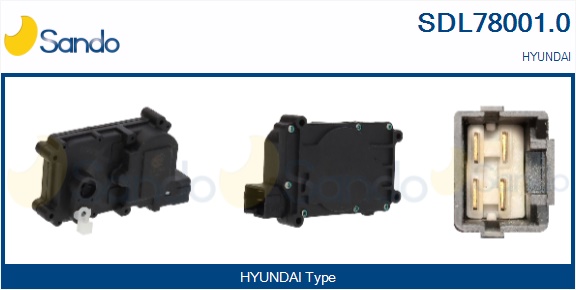 Serratura sport. SANDO SDL78001.0