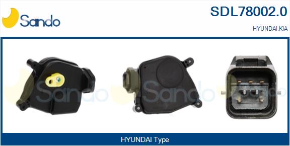 Serratura sport. SANDO SDL78002.0