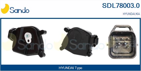 Serratura sport. SANDO SDL78003.0