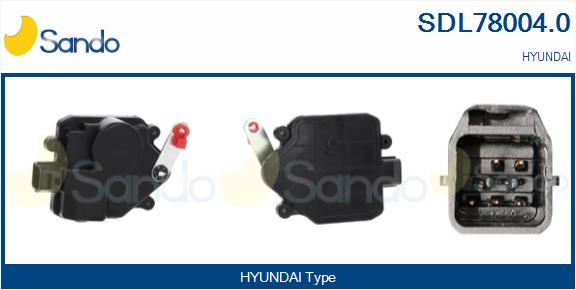 Serratura sport. SANDO SDL78004.0