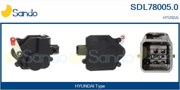 Serratura sport. SANDO SDL78005.0