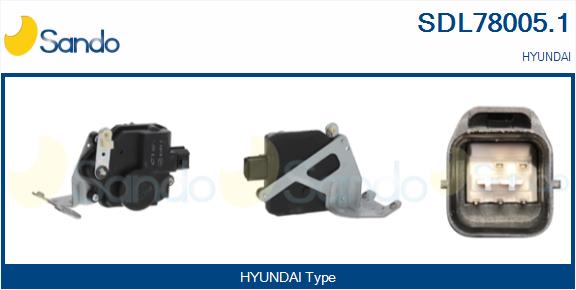Serratura sport. SANDO SDL78005.1