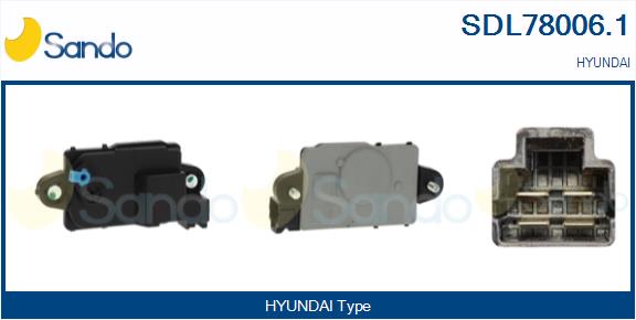 Serratura sport. SANDO SDL78006.1