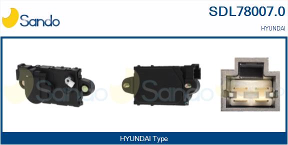 Serratura sport. SANDO SDL78007.0