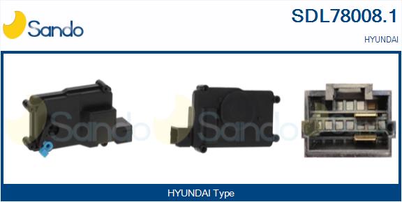 Serratura sport. SANDO SDL78008.1