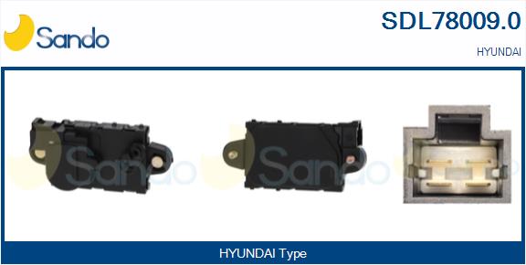 Serratura sport. SANDO SDL78009.0