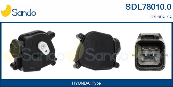 Serratura sport. SANDO SDL78010.0