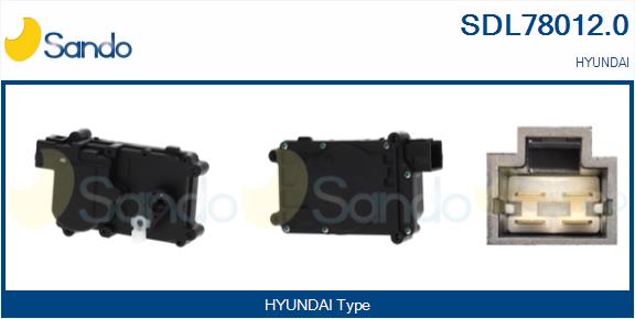 Serratura sport. SANDO SDL78012.0