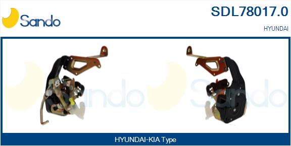 Serratura sport. SANDO SDL78017.0